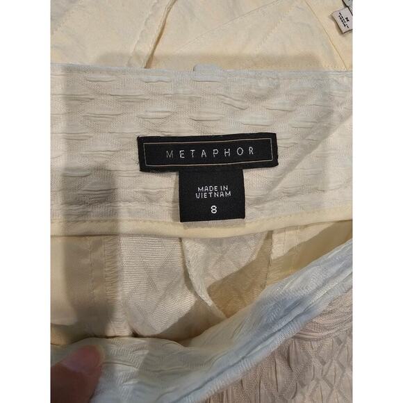 Metaphor off white shorts geometric pattern mid rise size 8 - Picture 4 of 4